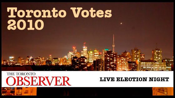 Toronto Votes 2010: 10 p.m. election update