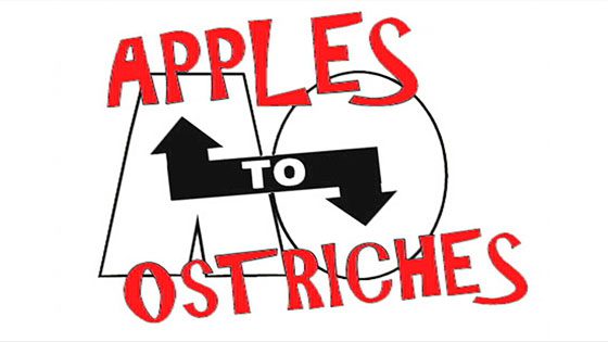 Apples to Ostriches